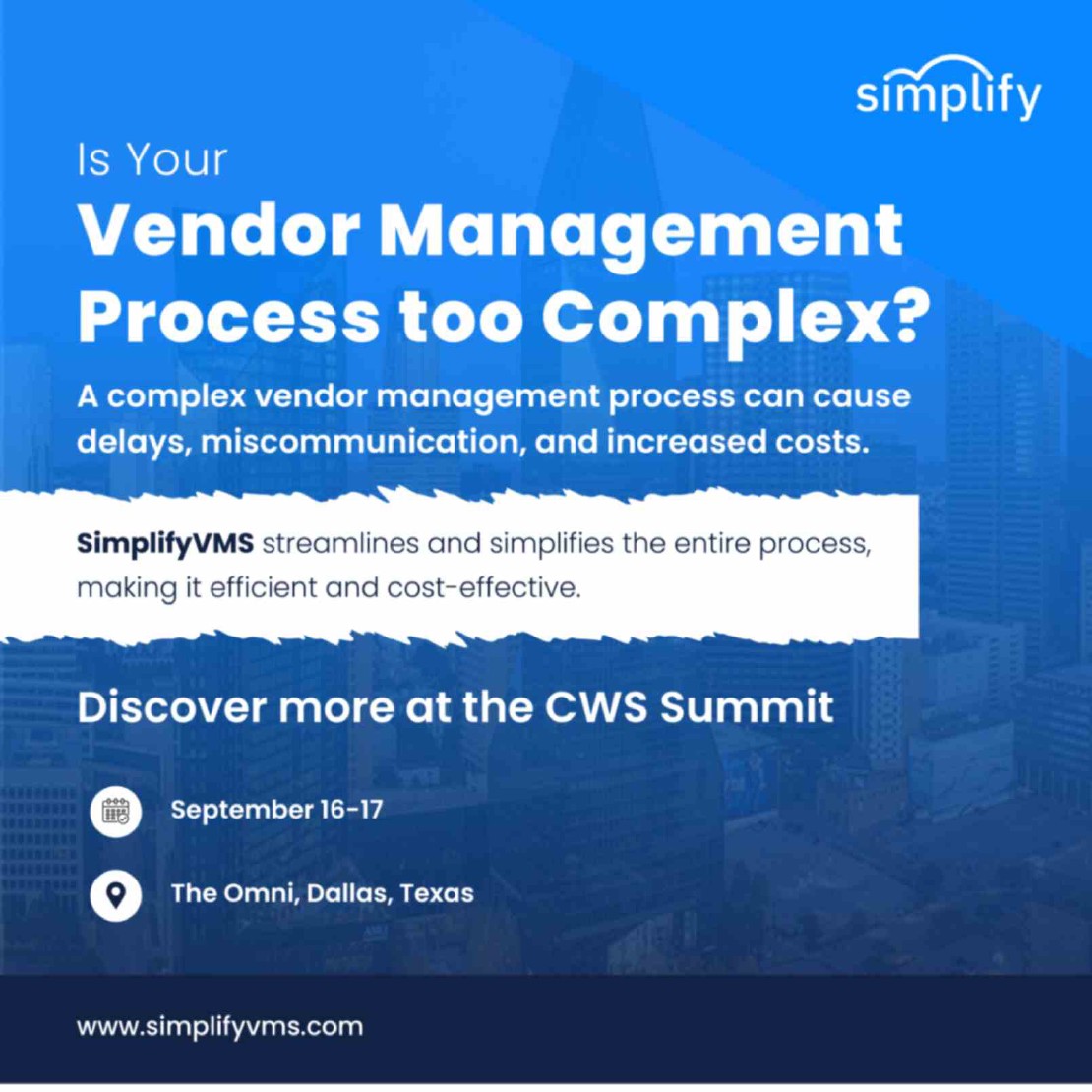 CWS SUMMIT EUROPE 2024​